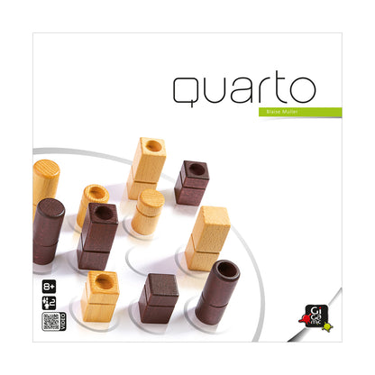 Quarto Classic Strategy Wooden Board Game