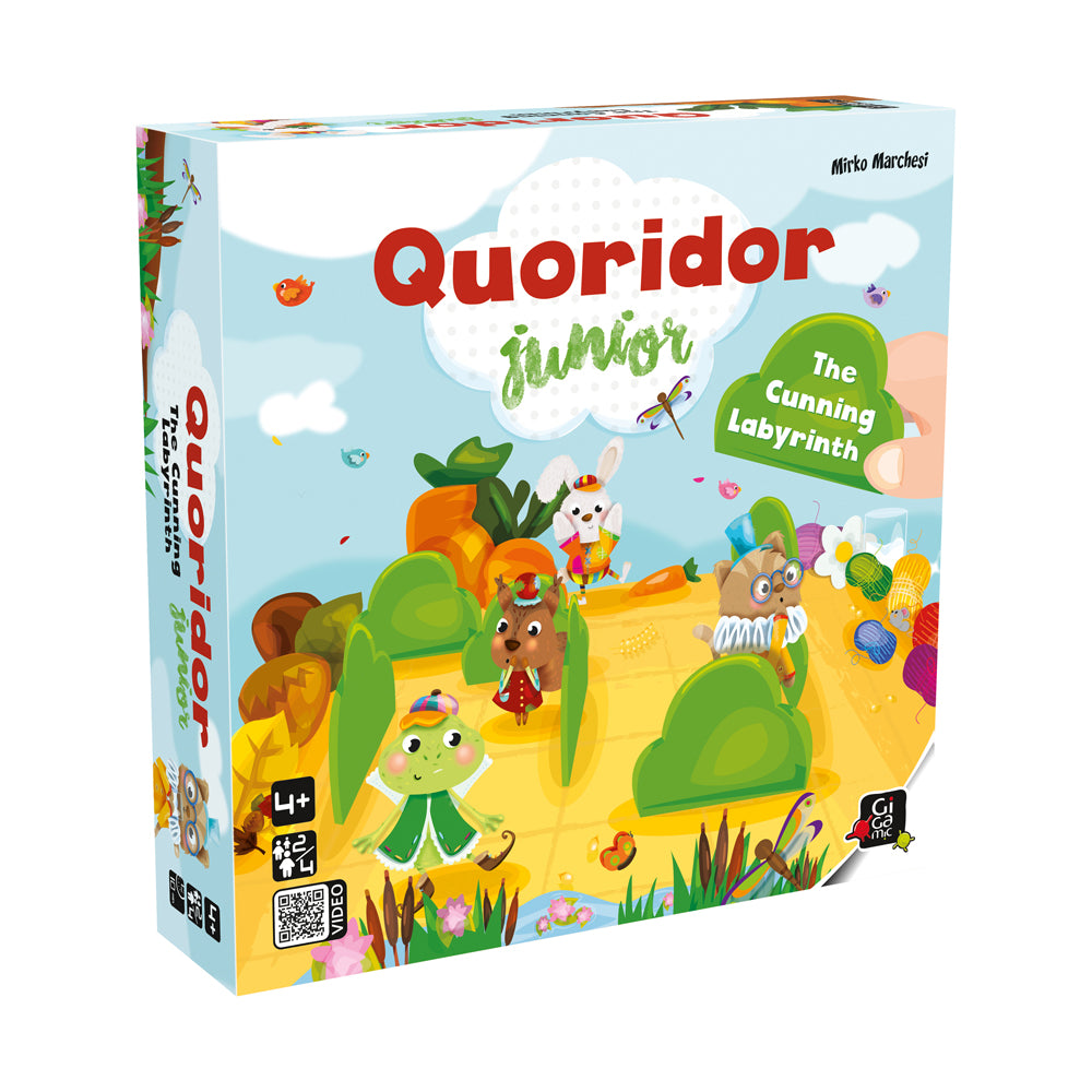 Quoridor Junior Kid-Friendly Strategy Board Game