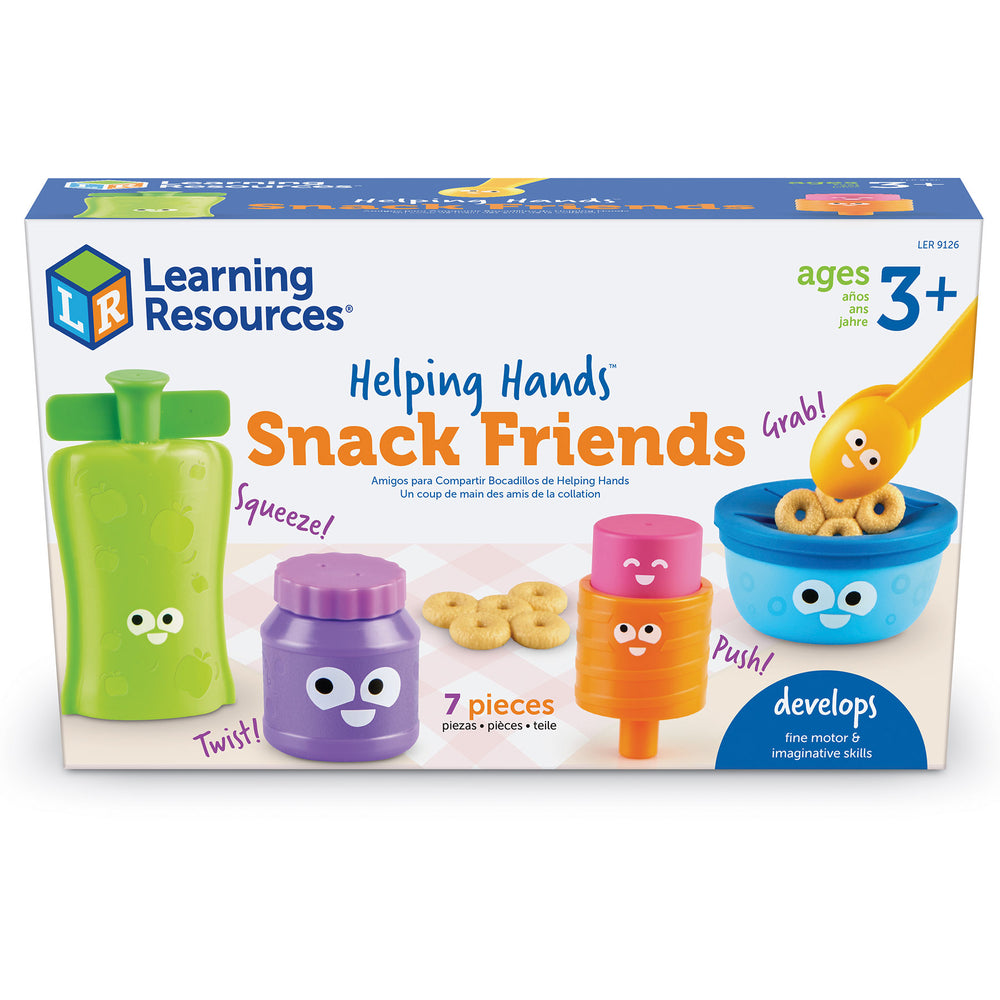 Learning Resources Helping Hands Snack Pals - Interactive Fine Motor Skills Toy