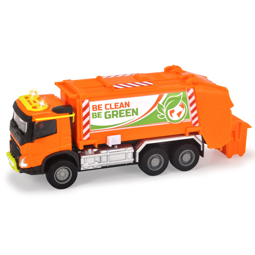 Majorette Grand Series 1:43 Scale Volvo Garbage Truck Collector Model