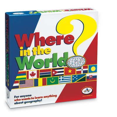 Where in the World? Updated Edition Geography Board Game