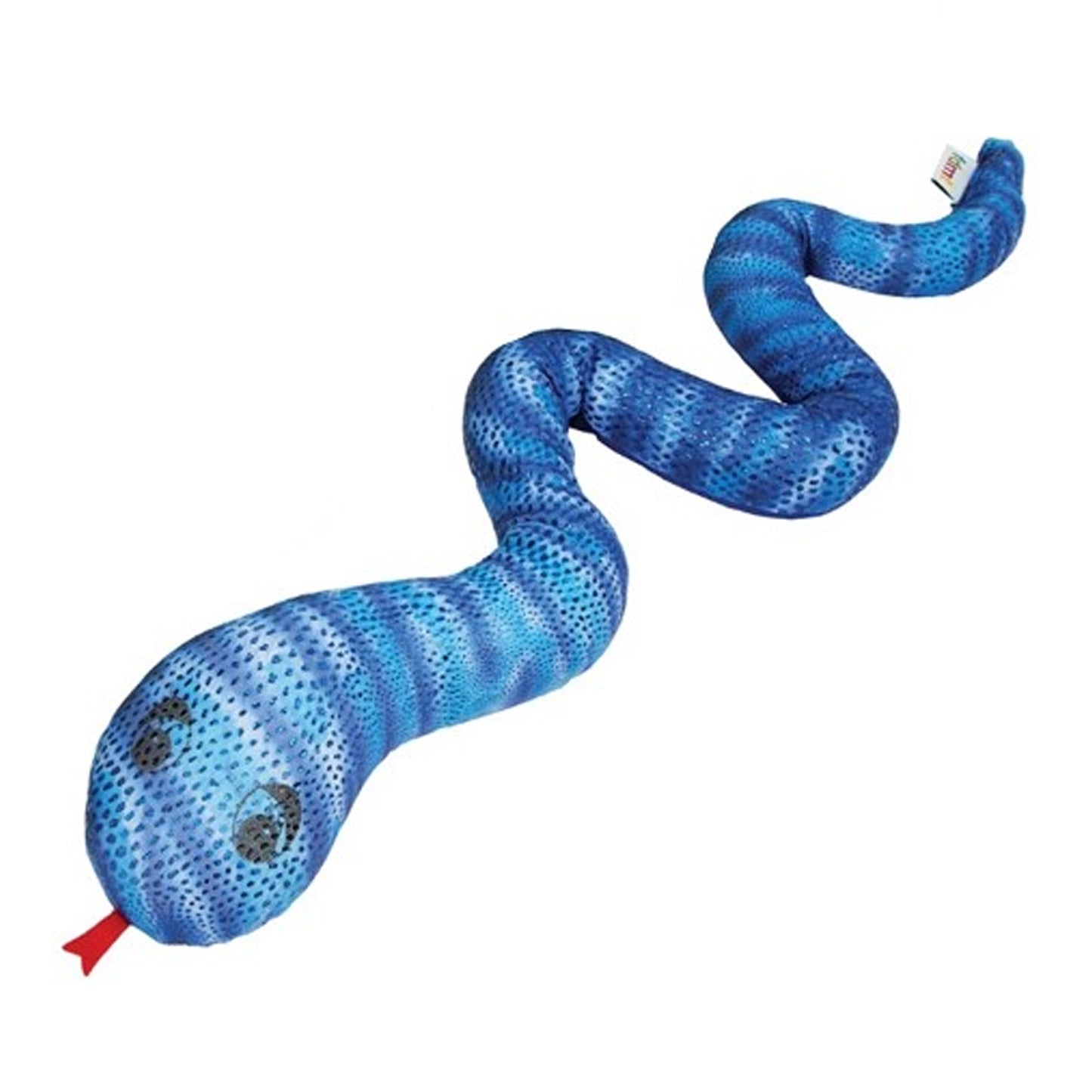 Manimo Sparkly Blue Snake Weighted Plush - 1 kg