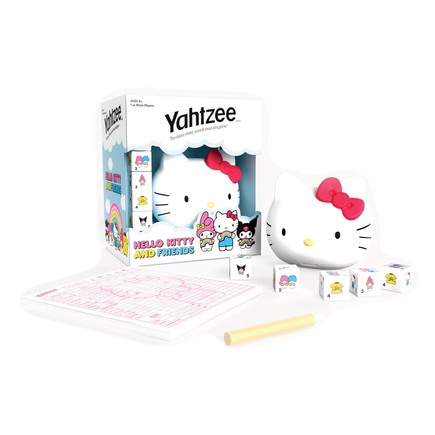 Hello Kitty and Friends YAHTZEE Dice Game