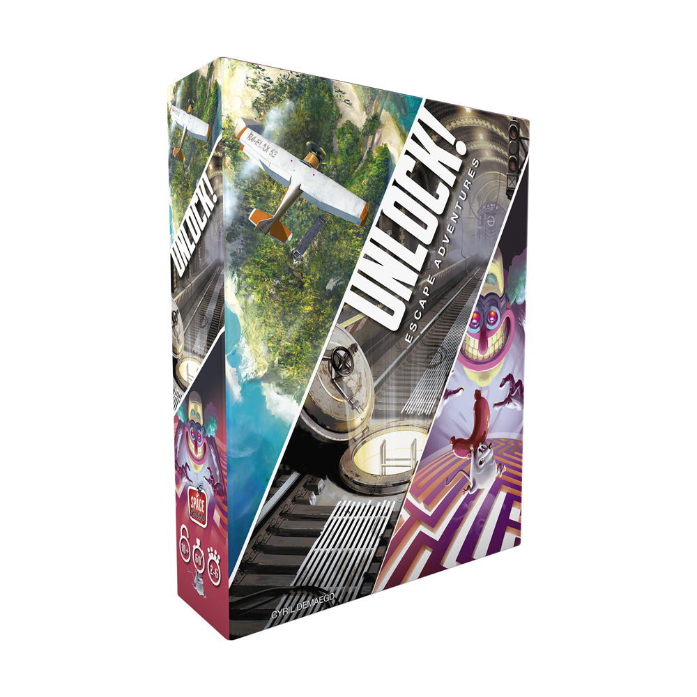 Unlock! Escape Adventures Card Game by Space Cowboys