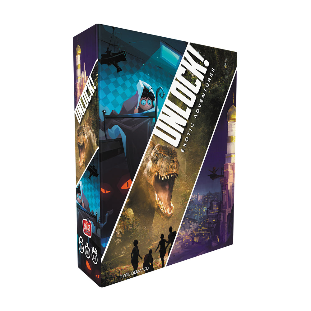 Unlock! Exotic Adventures Big Box Board Game by Space Cowboys