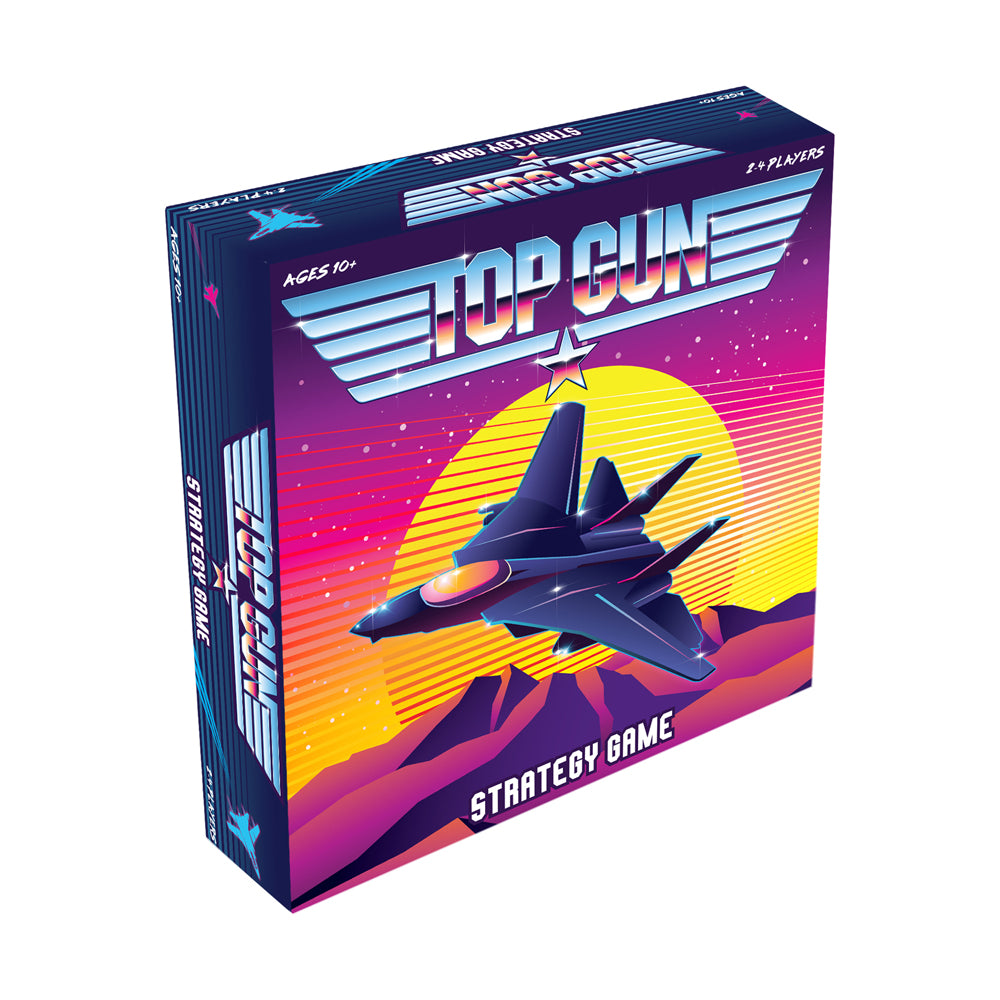 Top Gun Strategy Board Game: Team Maverick vs. Team Iceman