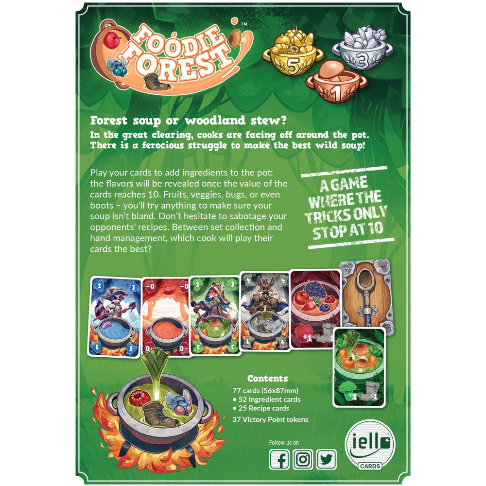 IELLO Foodie Forest Trick-Taking Card Game