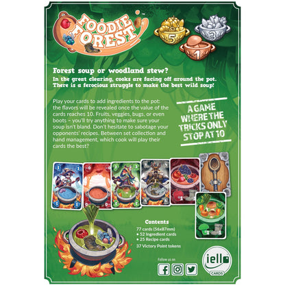 IELLO Foodie Forest Trick-Taking Card Game