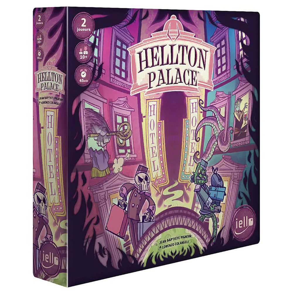 IELLO Hellton Palace Underworld Hotel Strategy Game for 2 Players