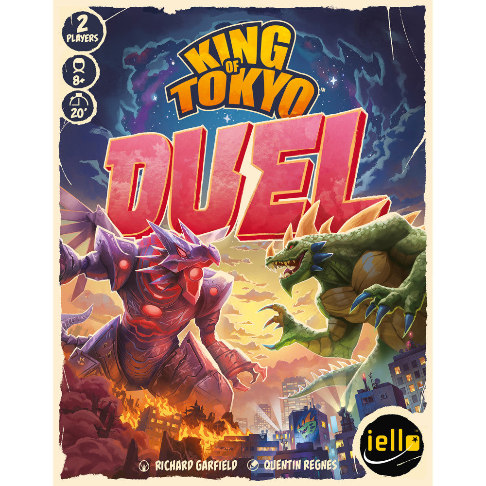 IELLO: King of Tokyo: Duel - Two-Player Board Game, Family Ages 8+, 2 Players