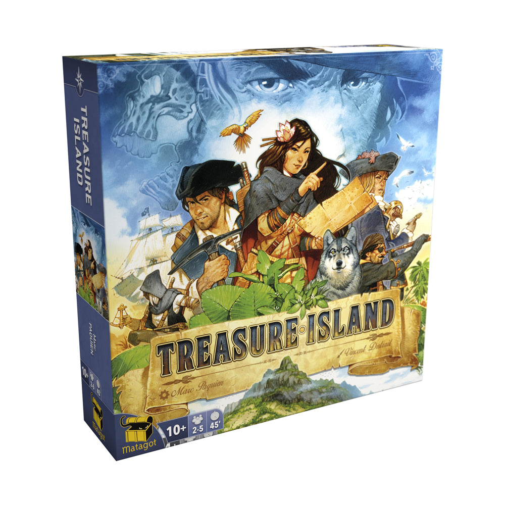 Treasure Island Adventure Board Game by Matagot