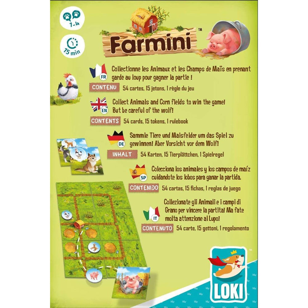 Farmini - LOKI Strategy Card Game for Children