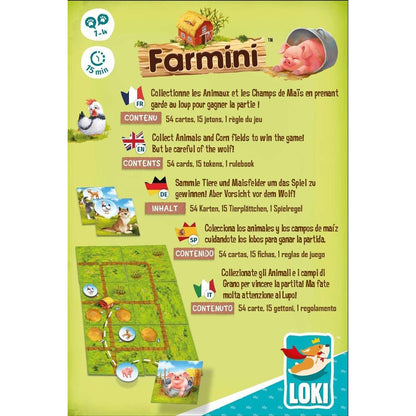 Farmini - LOKI Strategy Card Game for Children