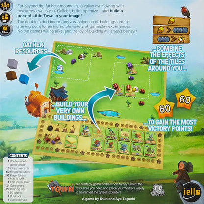 Little Town Strategy & Worker Placement Board Game