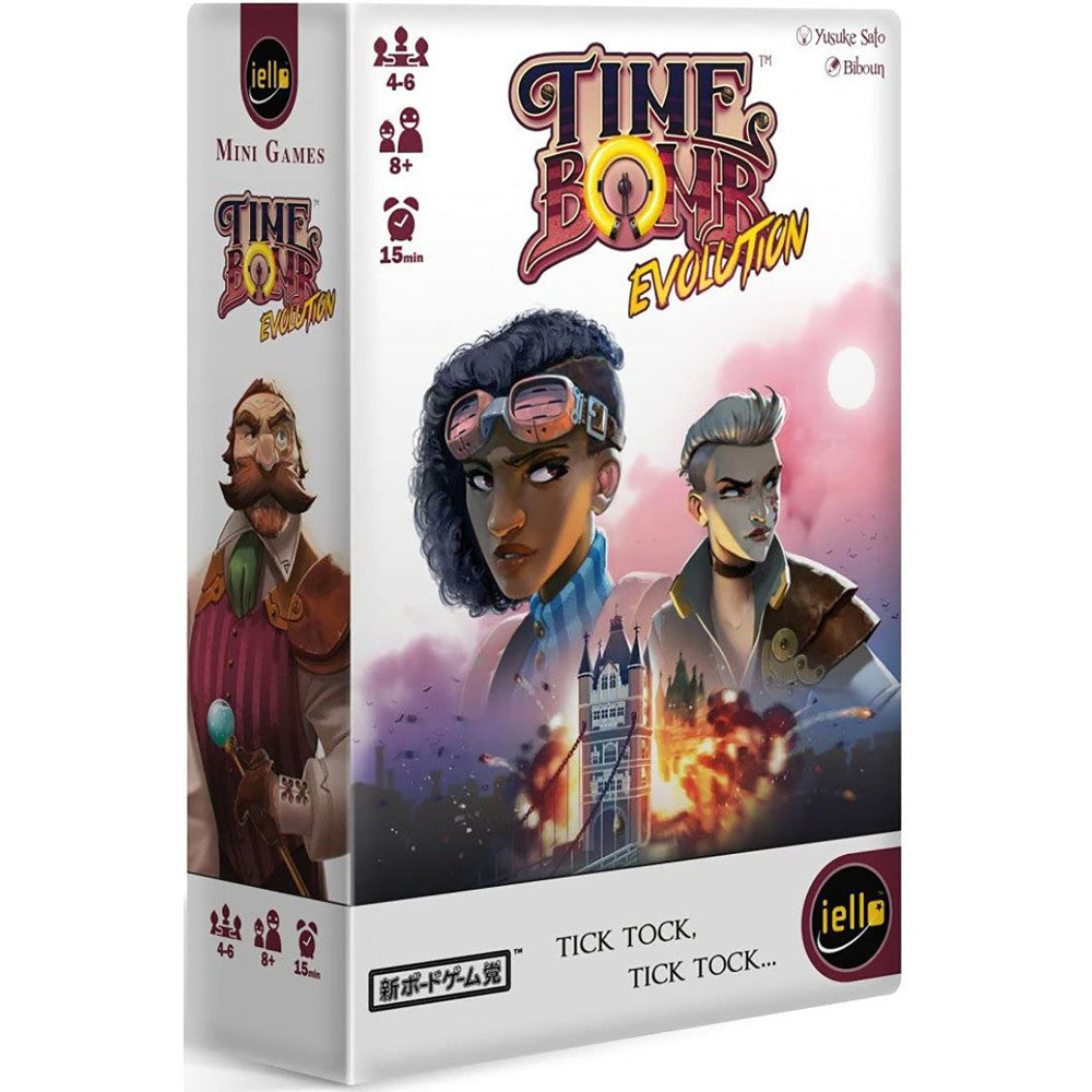 Time Bomb Evolution - IELLO Detective Strategy Card Game