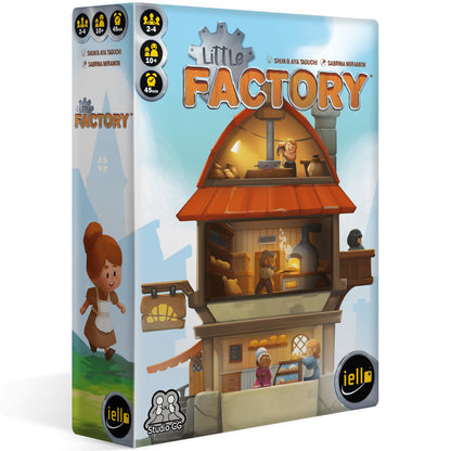 Little Factory Resource Management & Building Card Game by IELLO