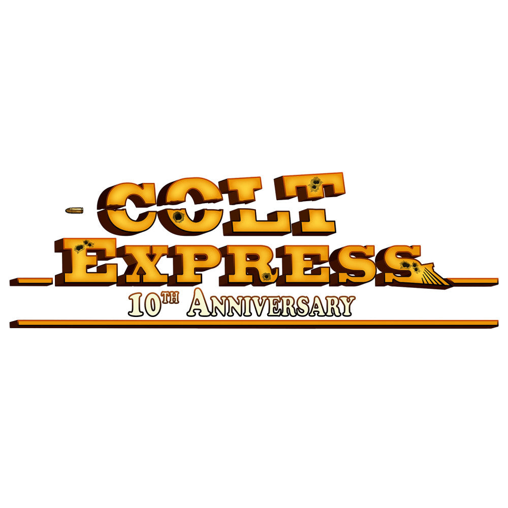 Ludonaute: Colt Express: 10th Anniversary - Strategy Board Game, Ages 10+, 2-3 Players