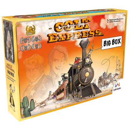 Ludonaute: Colt Express Big Box - 10th Anniversary, Strategy Board Game, Ages 10+, 2-9 Players