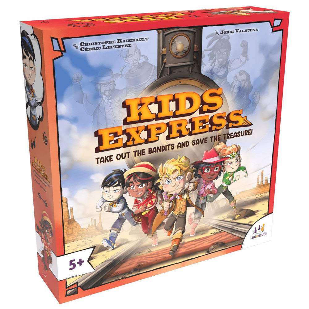 Ludonate: Kids Express Cooperative Adventure Board Game for Ages 5+