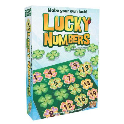 Lucky Numbers Tiki Editions Strategy Board Game