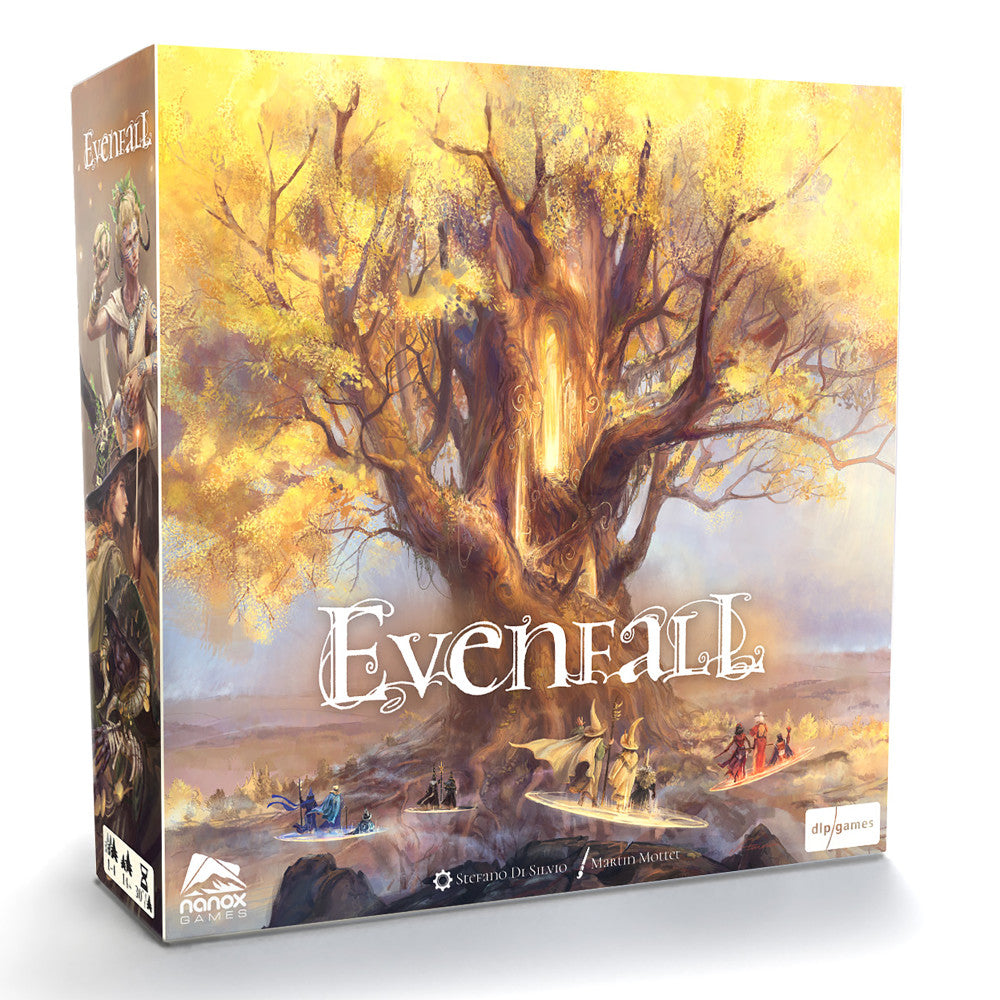 Evenfall: Mystical Clans Strategy Board Game by DLP Games, Ages 14+, 1-4 Players