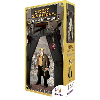 Colt Express: Marshal & Prisoners Expansion - American West Board Game, Ages 10+, 3-7 Players