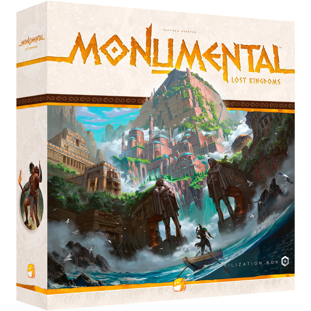 Funforge Monumental Lost Kingdoms Expansion - Civilization & Deckbuilding Game