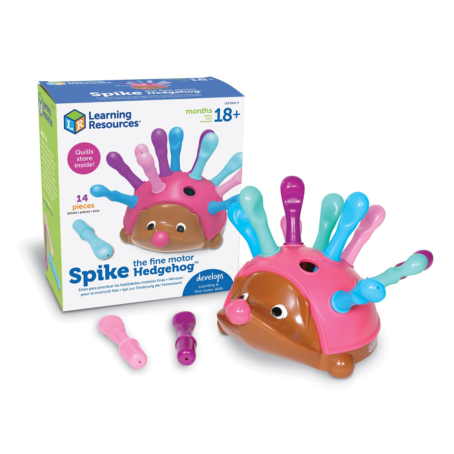 Learning Resources Spike - Fine Motor Hedgehog - Pink