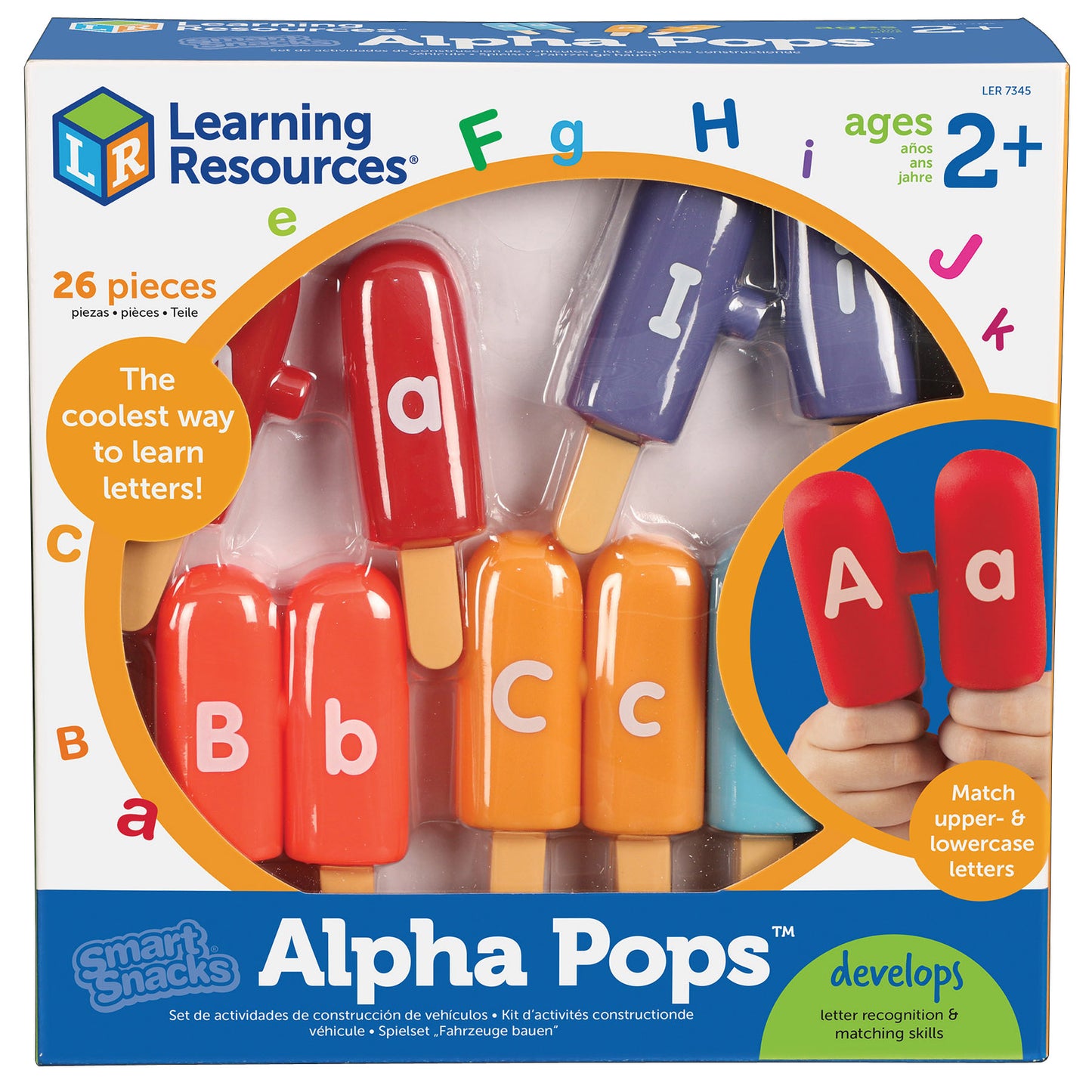 Learning Resources Smart Snacks Alpha Pops - Interactive Alphabet Learning Toy