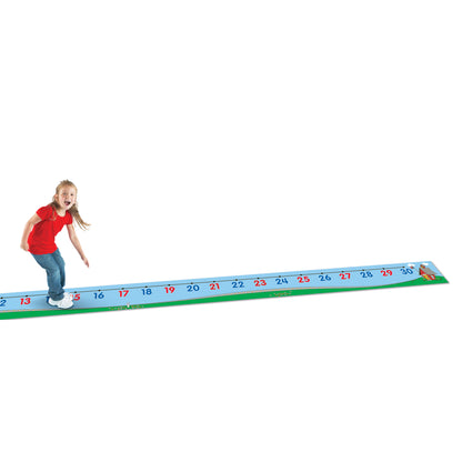 Learning Resources Number Line Floor Mat - Interactive Math Learning - Ages 5-9