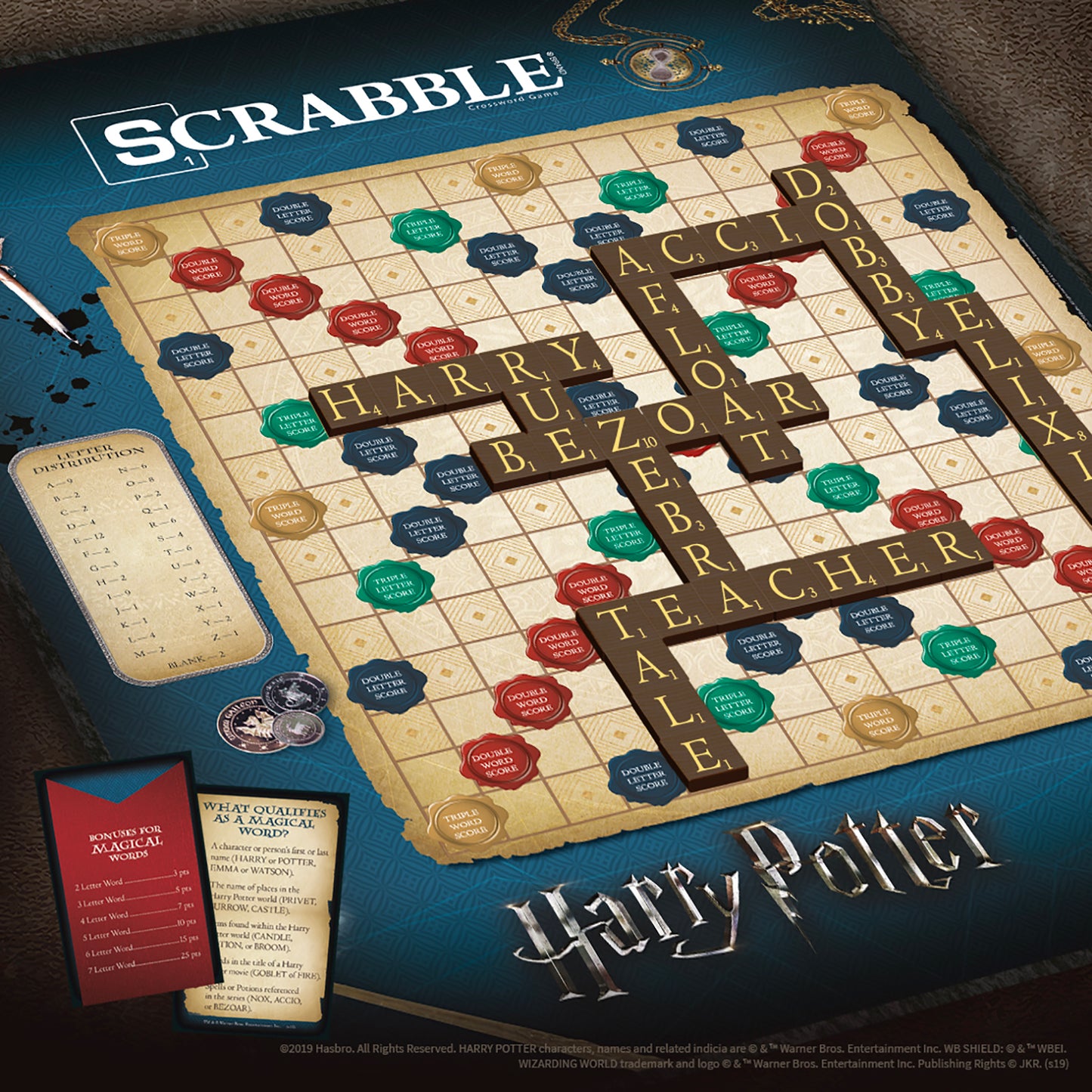 Harry Potter SCRABBLE Board Game by USAopoly