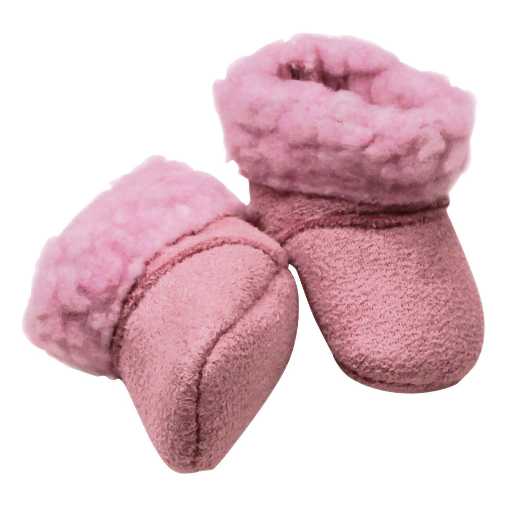 Gotz Chic Soft Pink Fur-Edged Baby Doll Boots for 13" Dolls