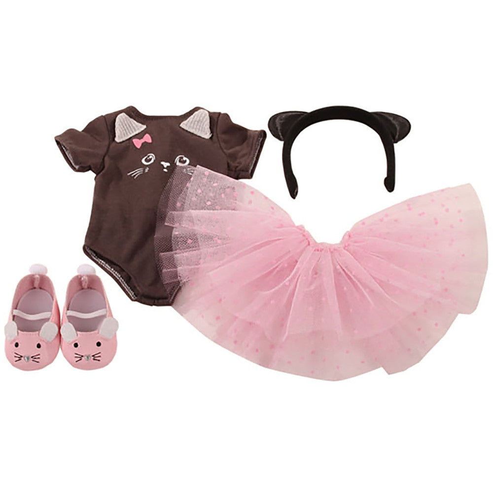 Gotz Little Kitten 18" Doll Ballerina Outfit Set