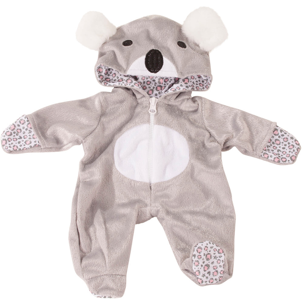 Gotz Koala Bear Costume Pajama Sleeper for 13" Dolls