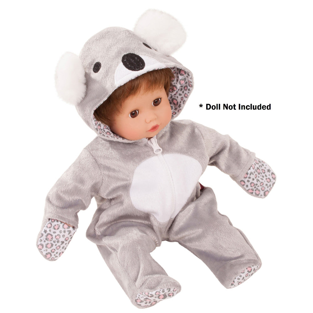 Gotz Koala Bear Costume Pajama Sleeper for 13" Dolls