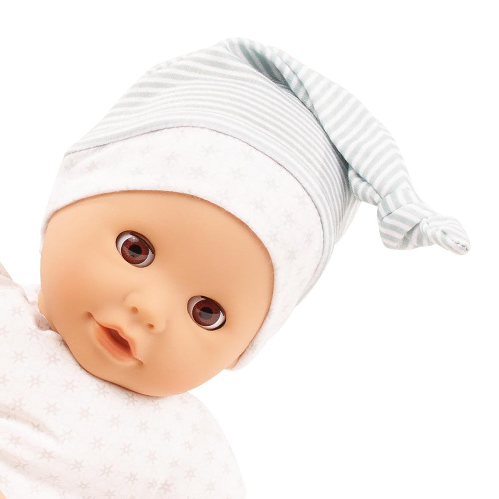 Gotz Cosy Aquini 13-inch Bath Doll - Sleepy Eyes with Hat