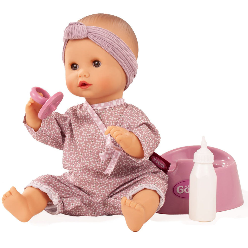 Gotz Sleepy Aquini 13-inch - Interactive Drink & Wet Bath Doll