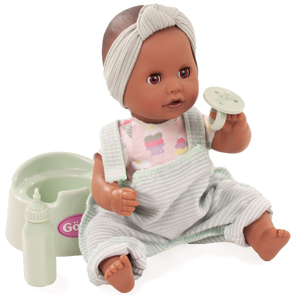 Gotz Sleepy Aquini - 13 in Drink & Wet Bath Baby Doll with Potty