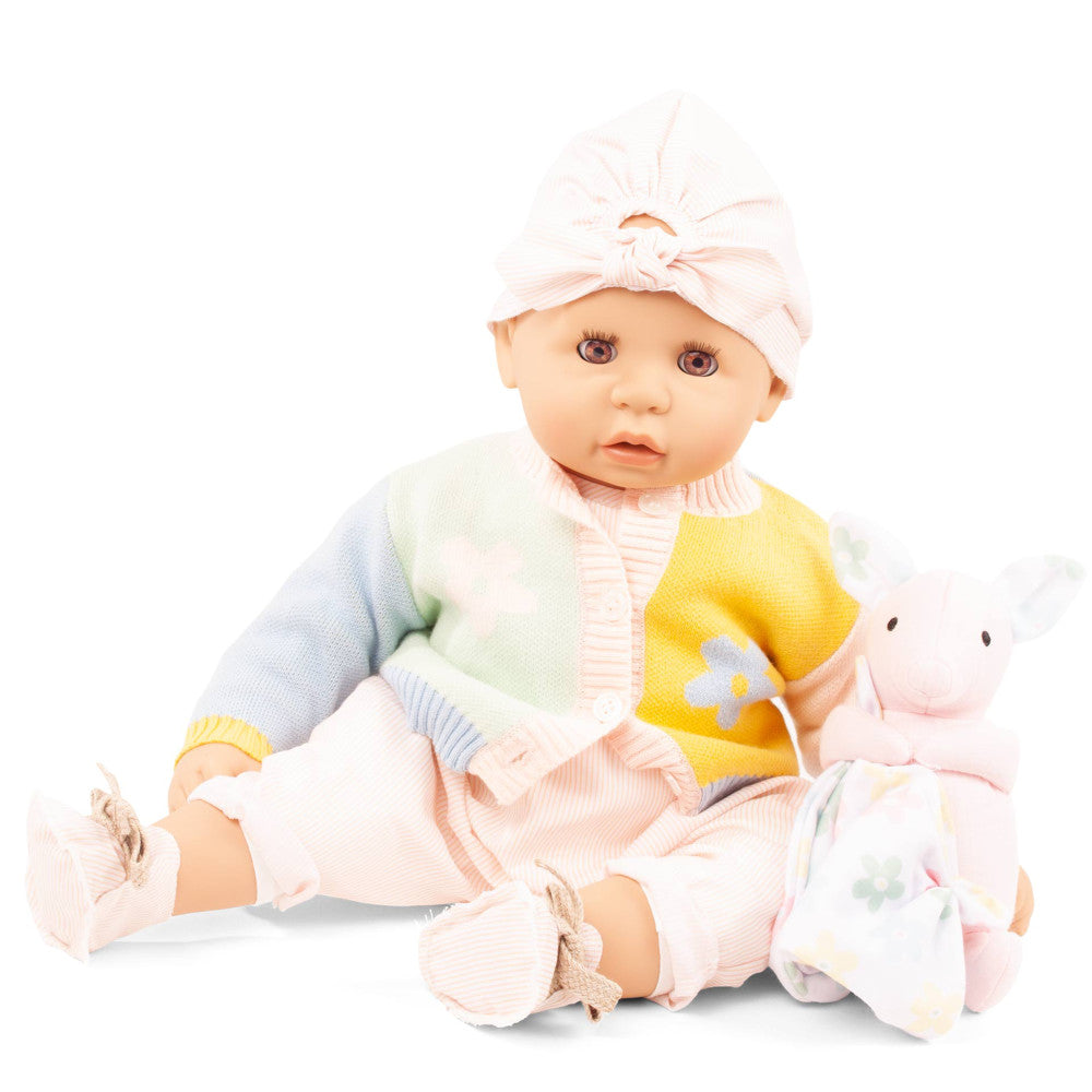 Gotz Cookie Fabspiel - 19" Soft Baby Doll with Pastel Outfit and Accessories