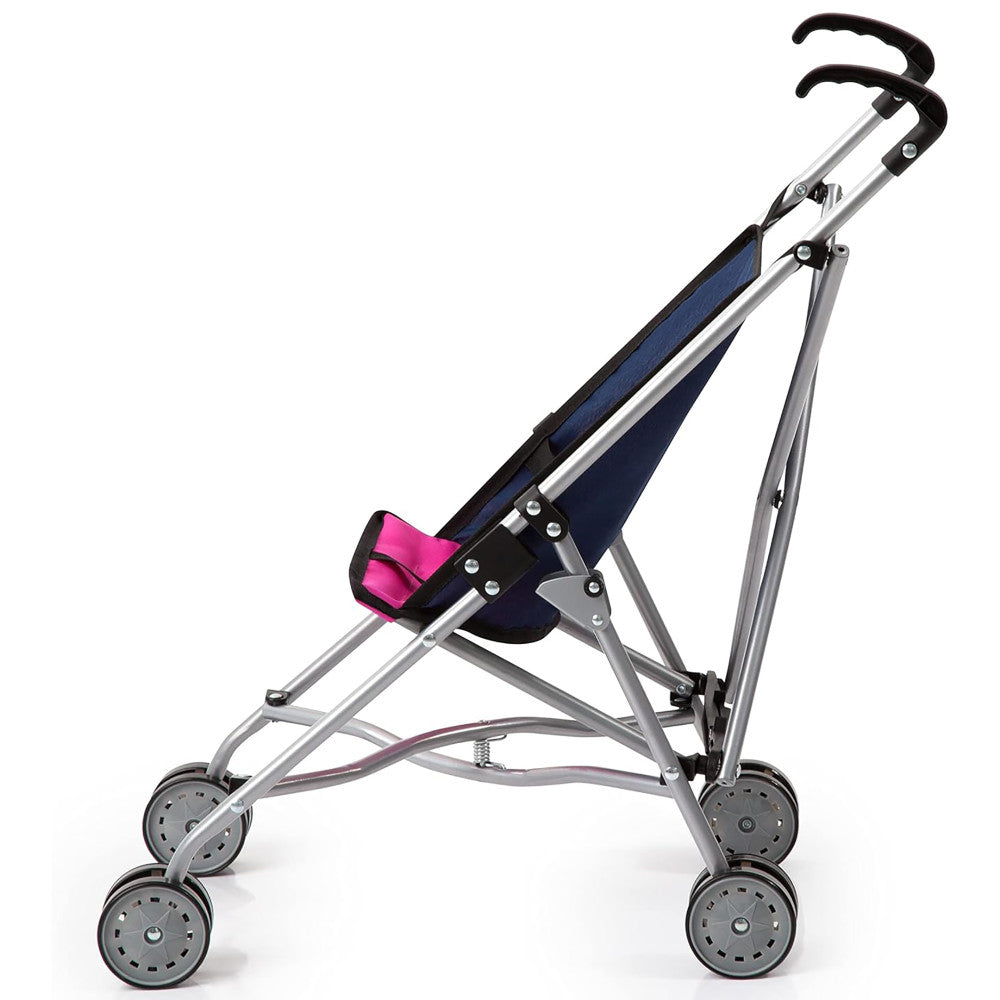 Bayer Design Unicorn-Themed Doll Stroller, Blue & Pink