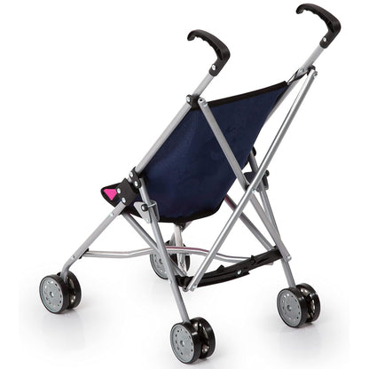 Bayer Design Unicorn-Themed Doll Stroller, Blue & Pink