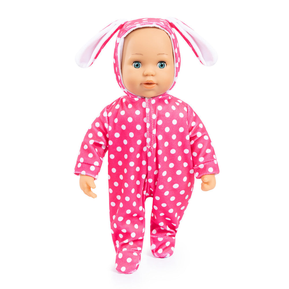 Bayer Design 15 inch - Anna First Words Baby Doll with Bunny Onesie