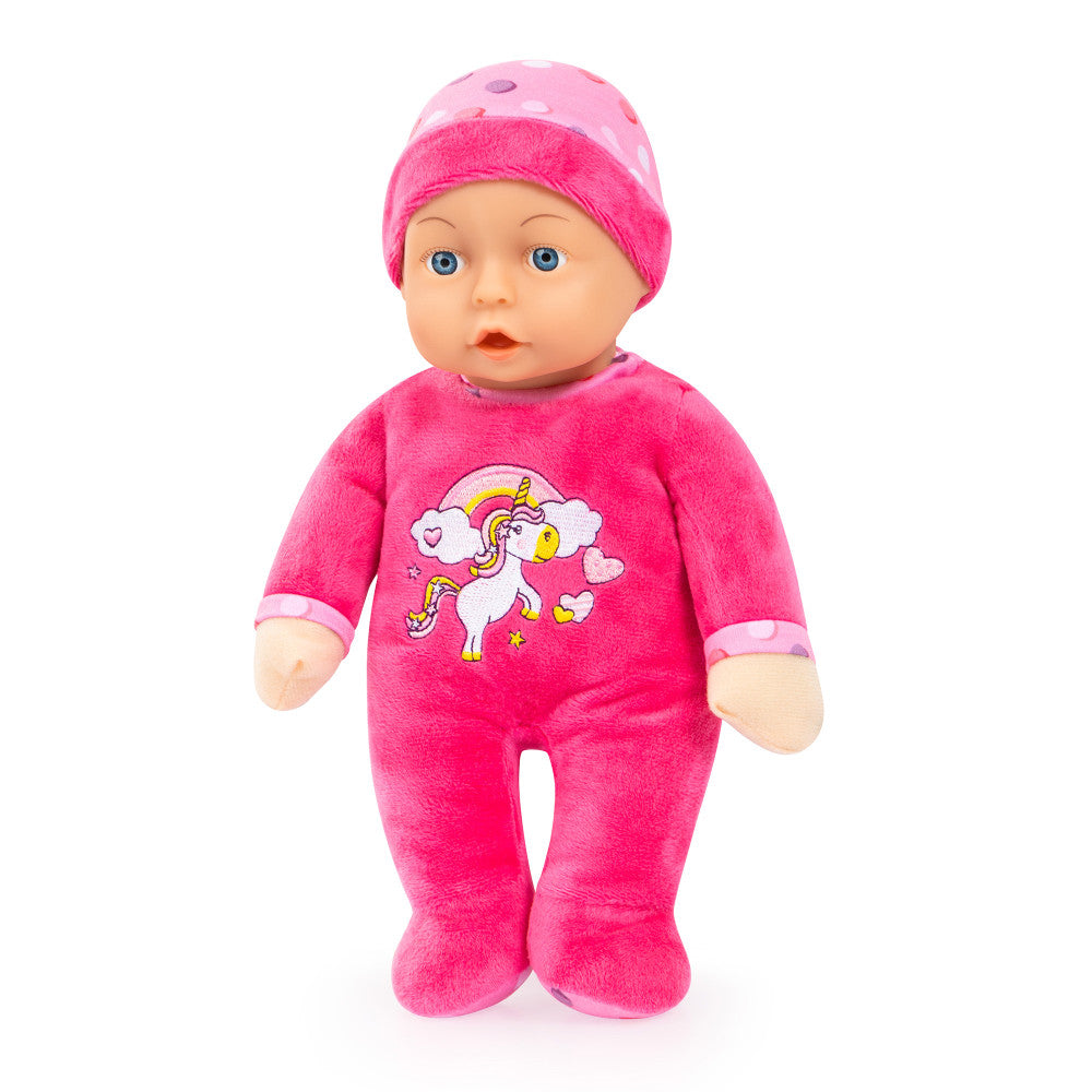 Bayer Design 12-inch My First Baby Doll - Pink & Unicorn Theme