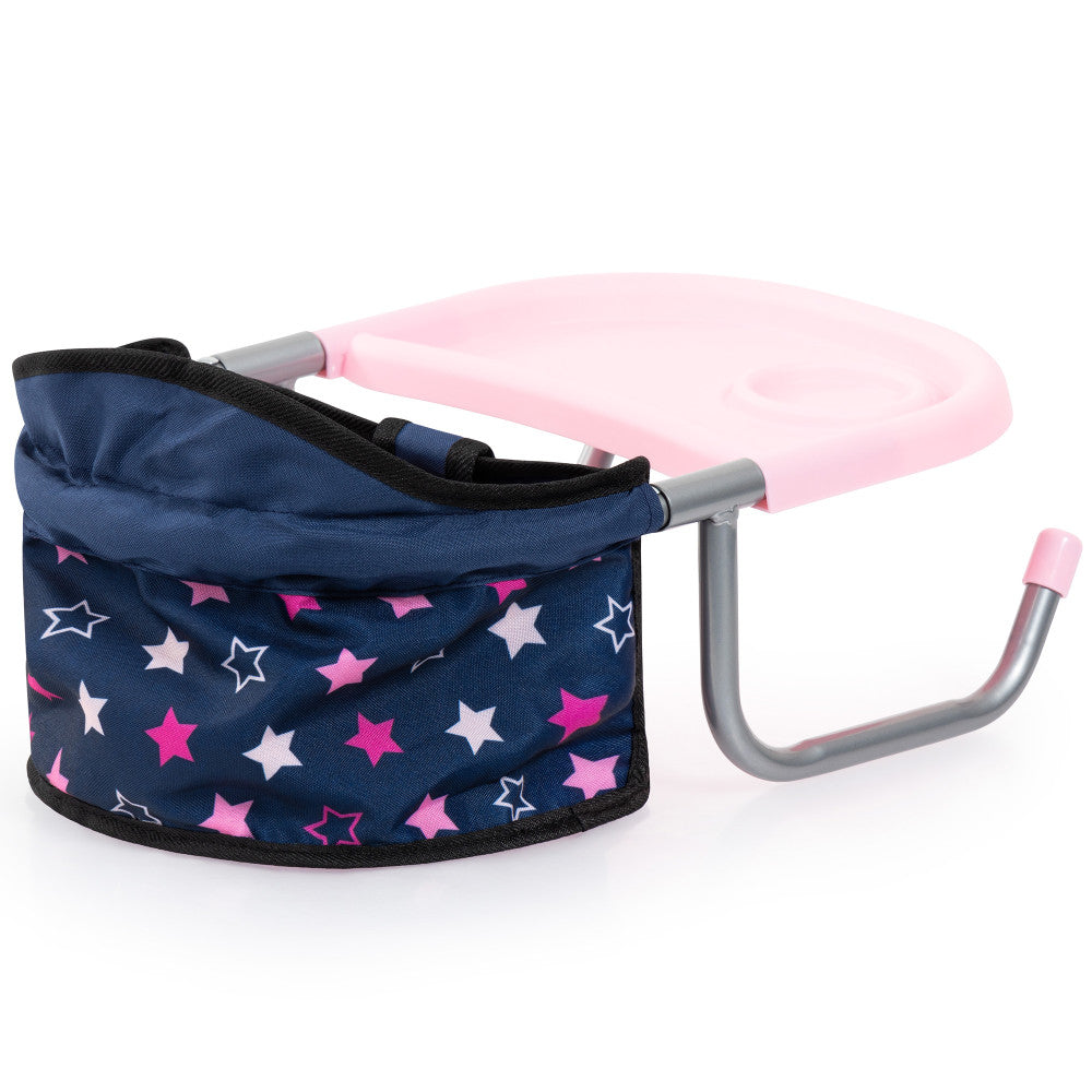 Bayer Design Dolls: Table Seat - Navy, Pink, Stars, Fairy