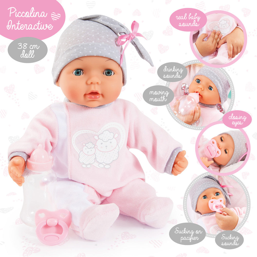 Bayer Design My Piccolina 15"  Interactive Baby Doll