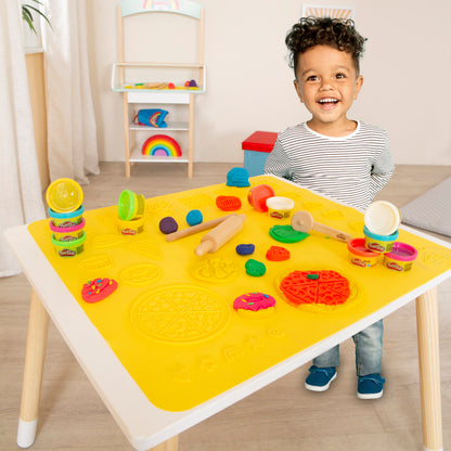 Play-Doh: Creative Seating Group Set - Wooden Crafting Table & Chair