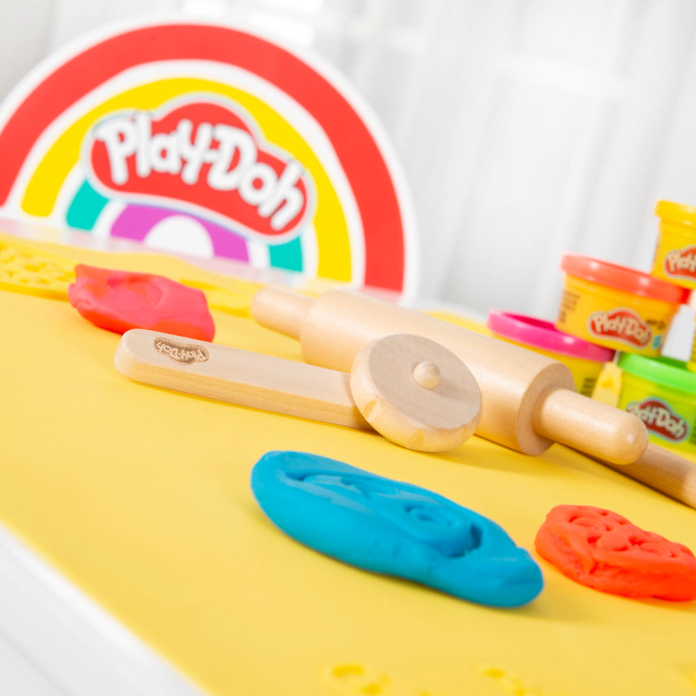 Play-Doh: Creative Seating Group Set - Wooden Crafting Table & Chair