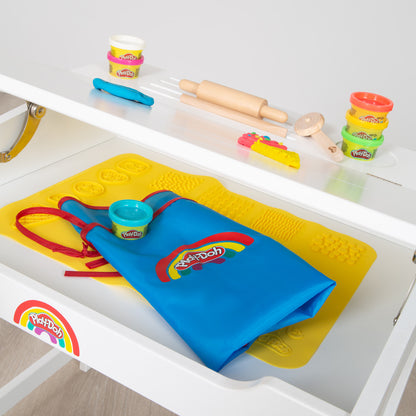 Play-Doh: School Desk & Chair Collection - Wooden Seating Station Playset