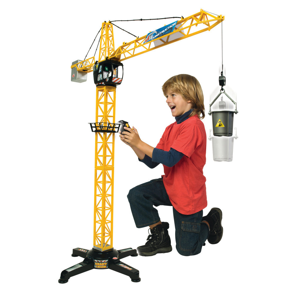 Dickie Toys Majorette 40" Giant Crane with Remote Control