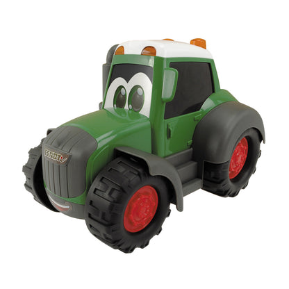 Dickie Toys Fendt Happy Tractor - 10 Inch Freewheel Farm Vehicle